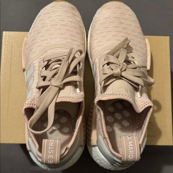Adidas NMD R1 Sneakers Chalk Pearl - Picture 6 of 11